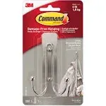 Command™ Indoor Large Double Hook (17036BN-ES)