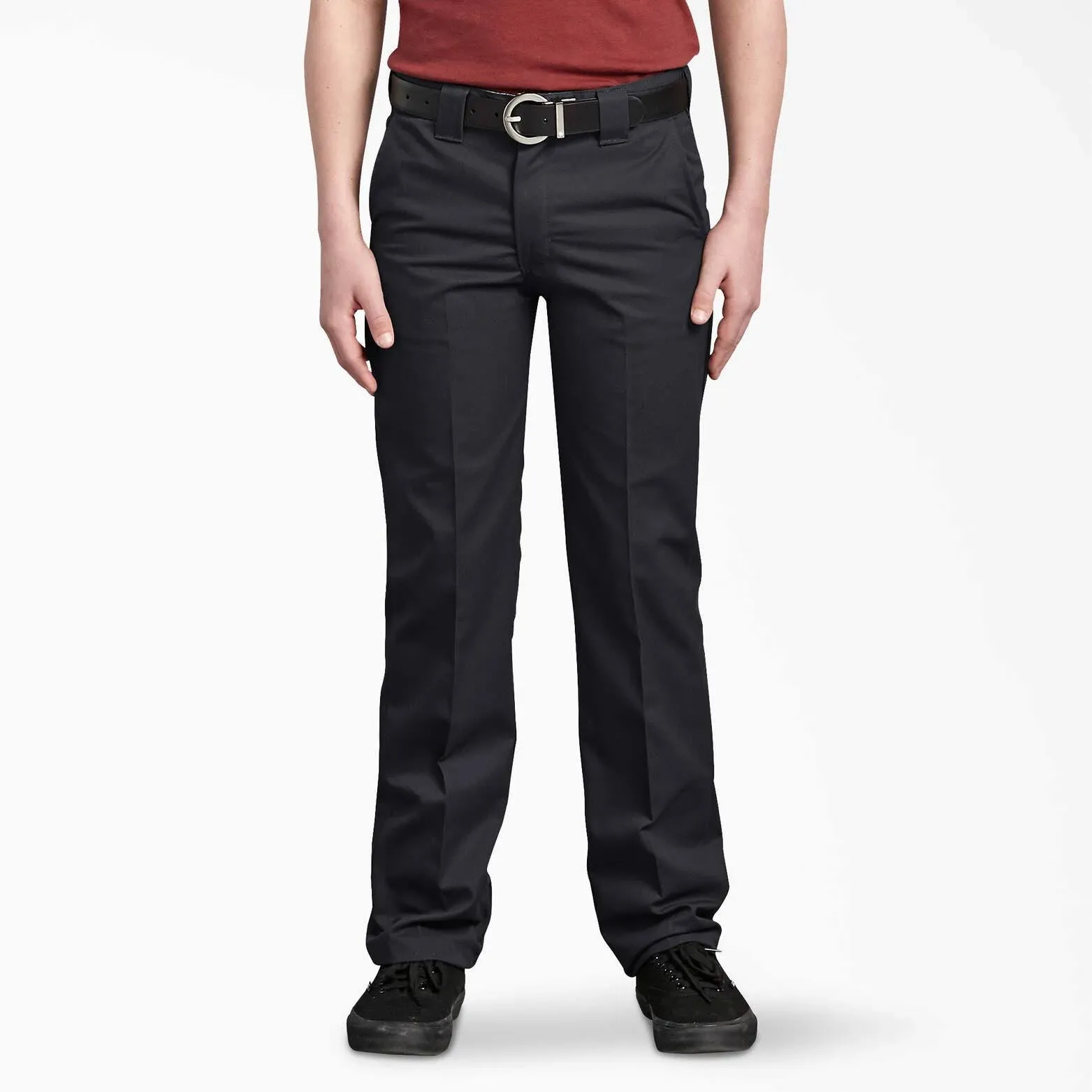 Dickies Boys' Slim Straight Pants - Black 20