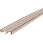 M-D Building Products 82594 36 in. Beige Vinyl Concealed Kerf/Channel Fit Under Door Seal