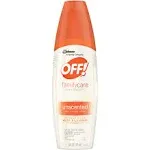 Off FamilyCare Insect Repellent IV, Unscented, Family Care - 6 fl oz