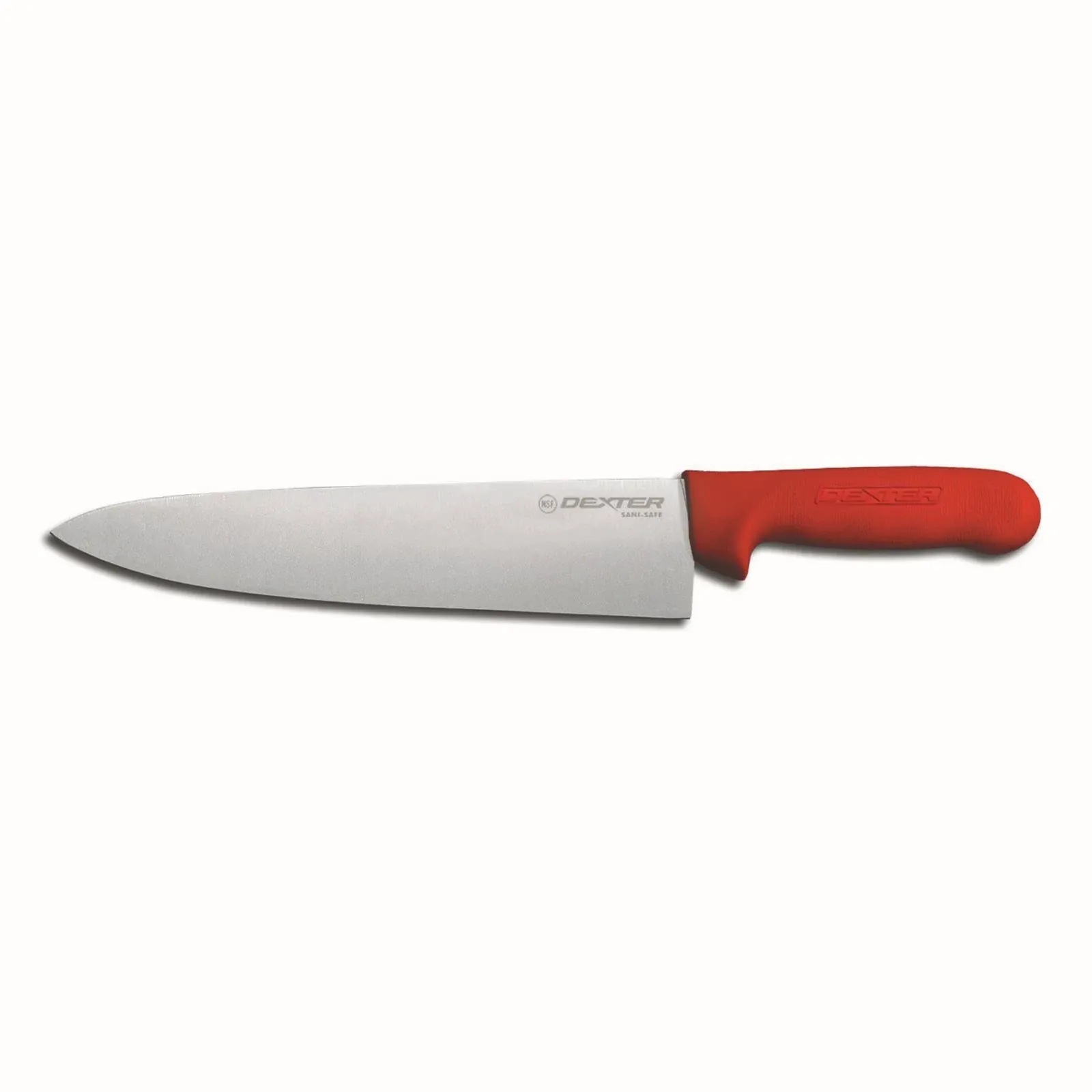 Dexter-Russell 12433R Sani-Safe 10&quot; Red Chef Knife