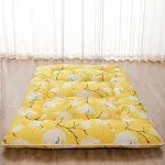 Japanese Floor Mattress, Futon Mattress with Portable Storage Bag, Roll Up Ma...