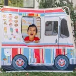 Food Truck Play Tent Role Play Toy Food Truck Tent, For Kids Ages 3+