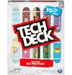 Tech Deck DLX Pro 10-Pack of Collectible Fingerboards for Skate Love