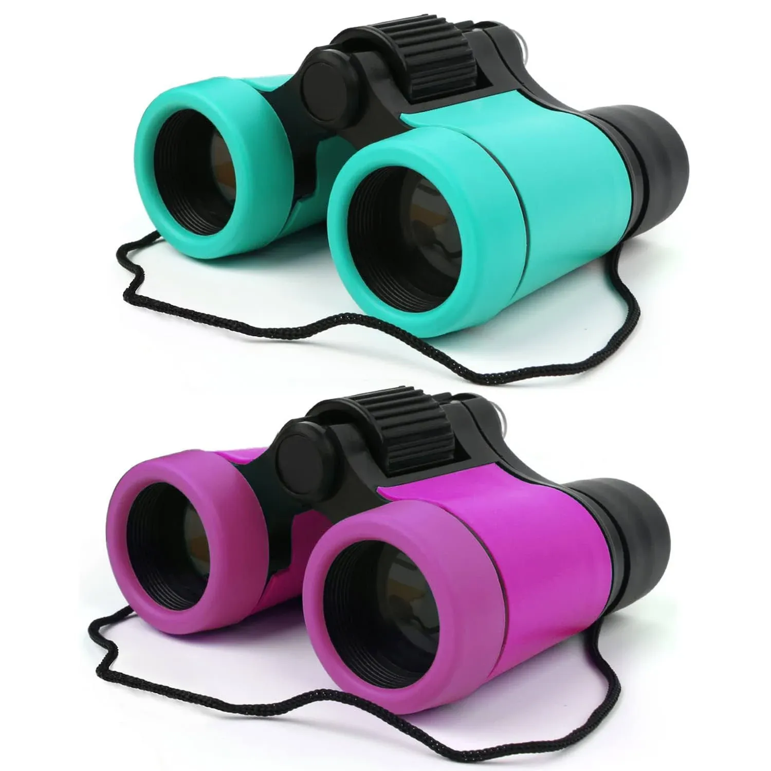 Kids Binoculars Shock Proof Toy Binoculars Set for Age 3-12 Years Old Boys