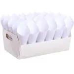 Daola Party Confetti Cone Holder Box - Confetti for Gift Box Wedding, Stand Tray Box Total of 30 Holes for 30 Confetti Cone, and Include 32 Cone Papers