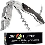 Hicoup Wine Opener - Professional Corkscrews for Wine Bottles w/Foil Cutter a...