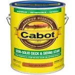 Deck & Siding Stain, Semi-Solid, Redwood, Gallon