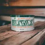 Original Wood Wax Polish by Briwax - 1lb - Multiple Colors