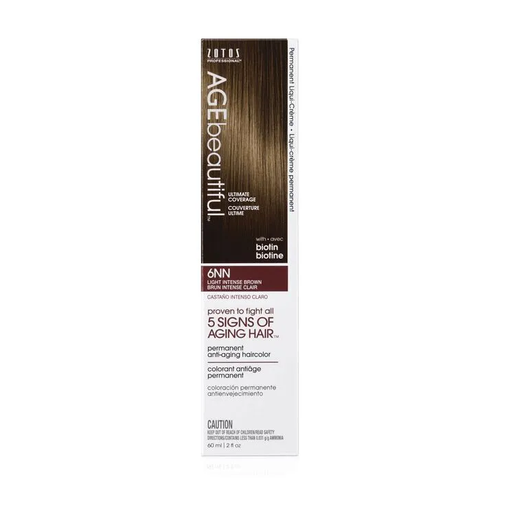 Permanent Hair Color Dye Liqui Creme | 100% Gray Coverage | Anti-Aging Hairco...