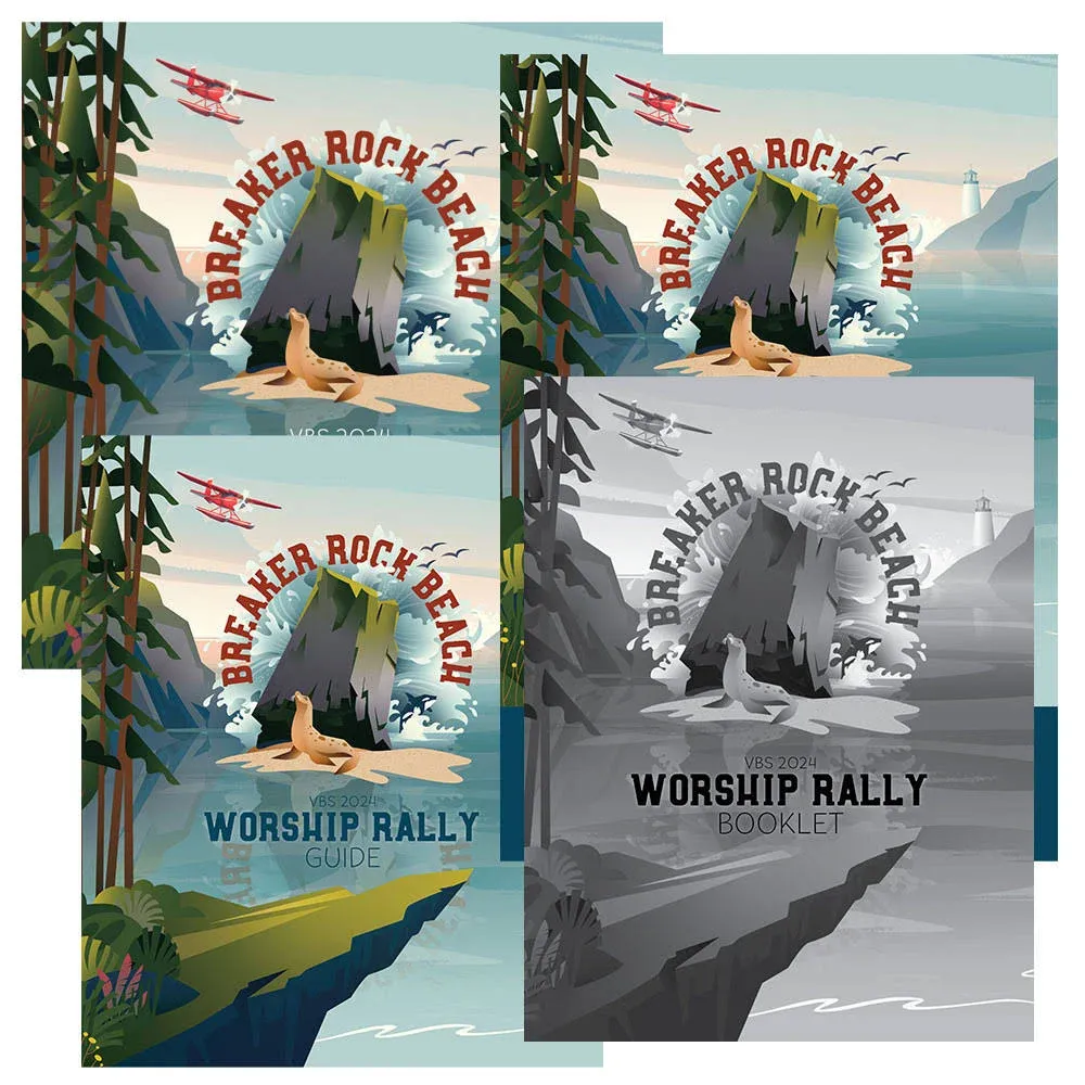 Lifeway Kids VBS 2024 Breaker Rock Beach Worship Rally Pack