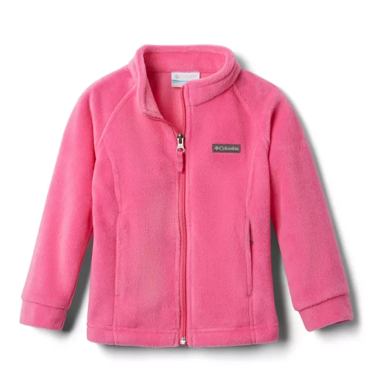 Columbia Benton Springs Fleece Jacket - Toddler Girls' Geyser, 3T