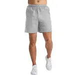 Hanes Men's Originals Cotton Pockets, Pull-on Jersey Gym Shorts, 7"