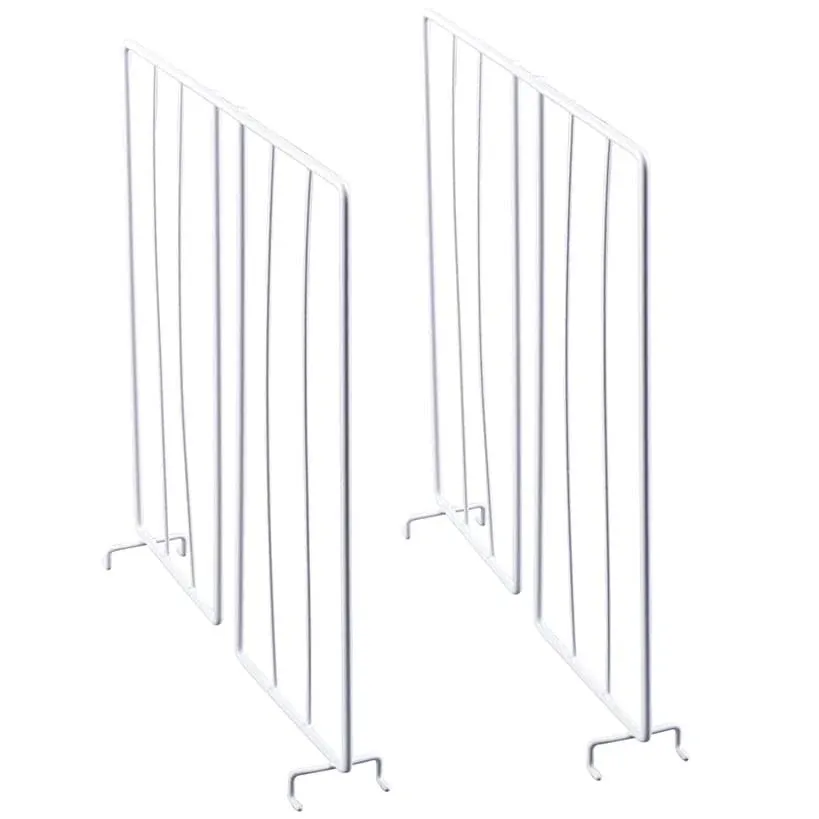 The Lakeside Collection Shelf Dividers Set of 2