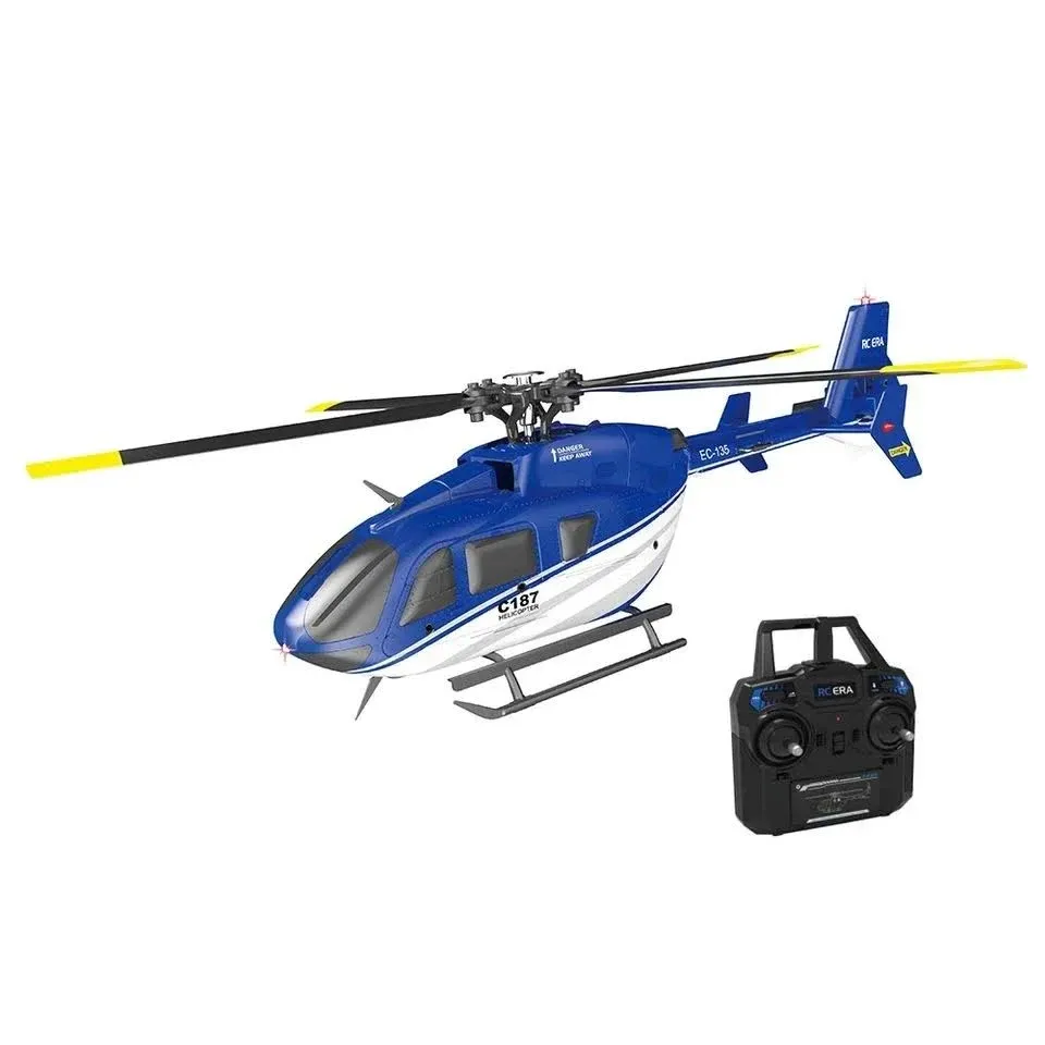 YX EC-135 100 Size 4CH 6-Axis Gyro Stabilized Scale RC Helicopter RTF C187