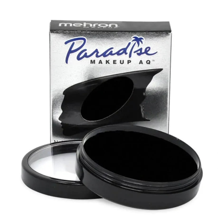 Mehron Paradise Makeup AQ - Black (40g)