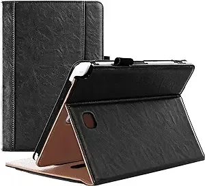 ProCase Galaxy Tab A 8.0 Case (2015 Old Model) - Standing Cover Folio Case for 2015 Galaxy Tab A Tablet (8.0 inch, SM-T350 P350) -Black