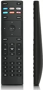 XRT136 Replace Remote Control fit for Vizio Smart TV D39f-F0 E43-F1 D43-F1 D50-F1 E50-F2 D55-F2 M55-F0 D65-F1 E70-F3 M70-F3 P75-F1 E75-F2 with Vudu Netflix Xumo Crackle Iheart Radio Shortcut Button