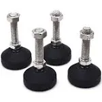 T Tulead Furniture Glide Swivel Leveling Mount Heavy Duty Leveler 2” Dia Meta...