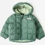 The North Face Reversible Thermoball Hooded Jacket in Dark Sage