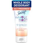 Secret Whole Body Aluminum Free Deodorant Invisible Cream