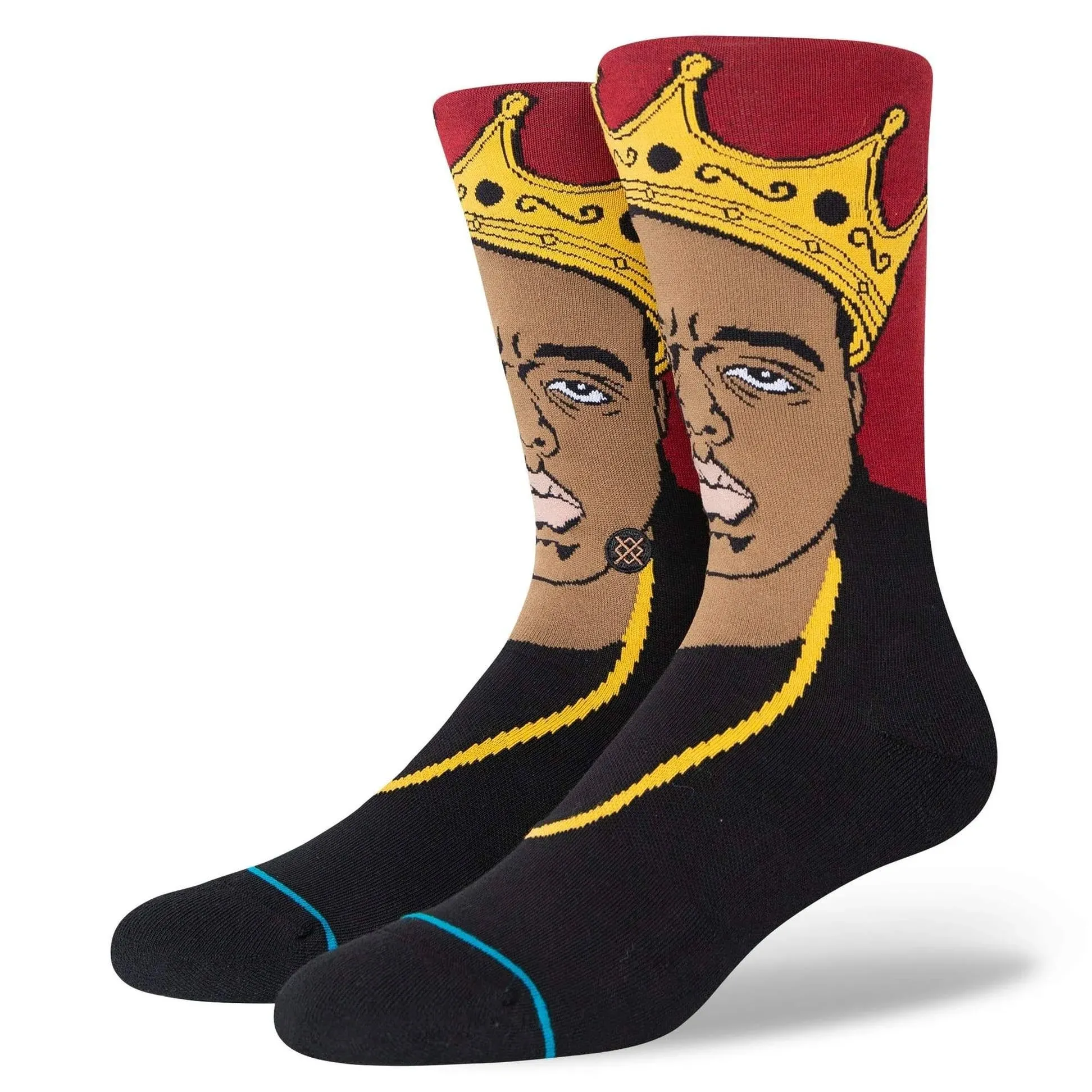 Stance Crew Biggie Resurrected Socks Black