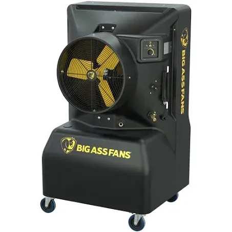 Big Ass Fans 3400-CFM 100-Speed Indoor/Outdoor Portable Evaporative Cooler for 2300-sq ft (Motor Included)