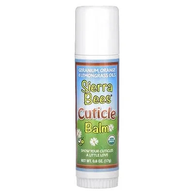 Sierra Bees, Cuticle Care Balm Stick, Geranium, Orange & Lemongrass