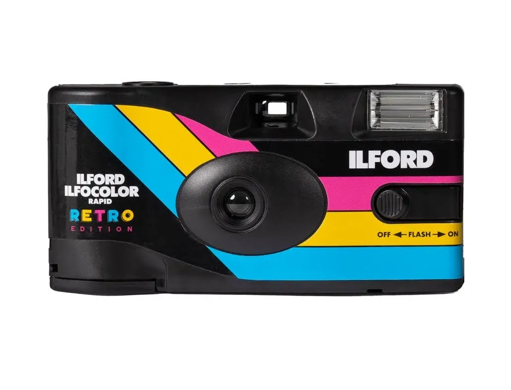 Ilford Ilfocolor Rapid Retro Single Use Camera