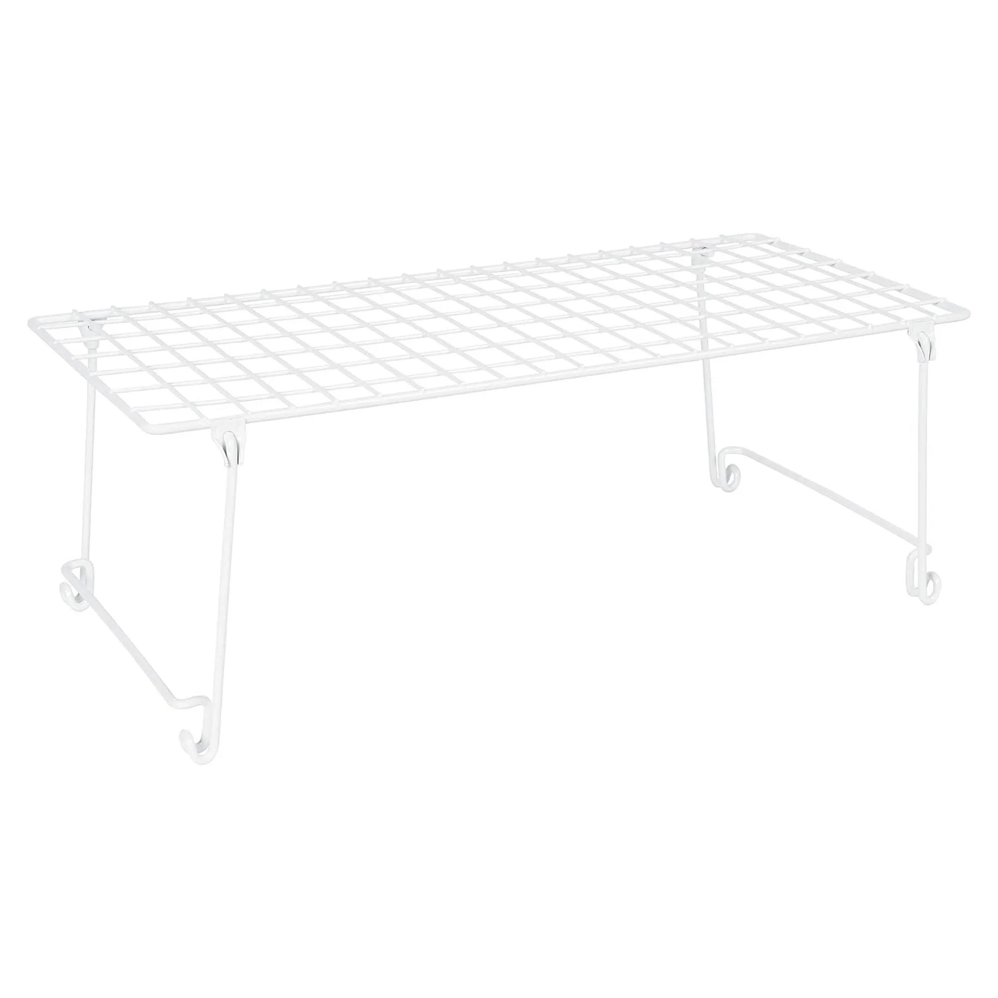 ClosetMaid Stack &amp; Hang 21.5x10.75x7.8<wbr/>7&#039;&#039; Stainless Steel Wire Shelf Unit, White