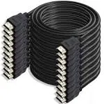 OREI 6-Feet HDMI Cable 4K with Ethernet Category 2 Certified 3D Support and Audio Return Channel V2.0 (10-Pack)