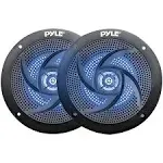 Pyle Plmrs43bl 4-Inch 100-Watt Low-Profile Waterproof Marine Speakers