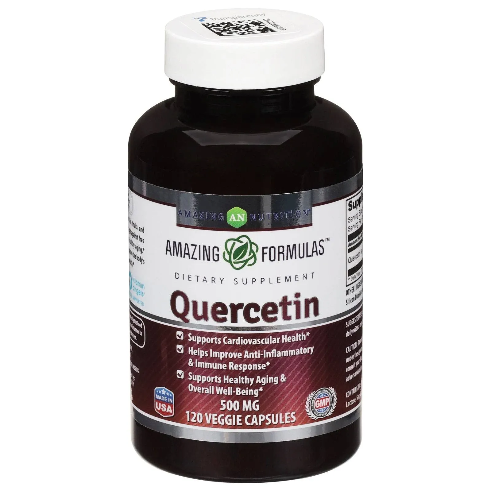 Amazing Formulas - Quercetin 500 mg -120 Capsules