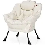 Modern Lazy Chair Accent Lounge Chair Single Sofa Chair