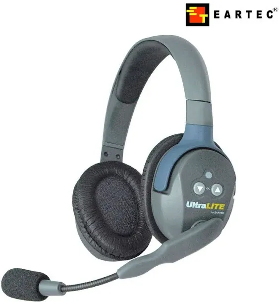 Eartec UltraLite System w/ Single Ear Headsets (3-User)