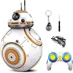 JLHOBBY BB-8 2.4GHz Remote Control Charging Robot Toy - Action Figure with Car