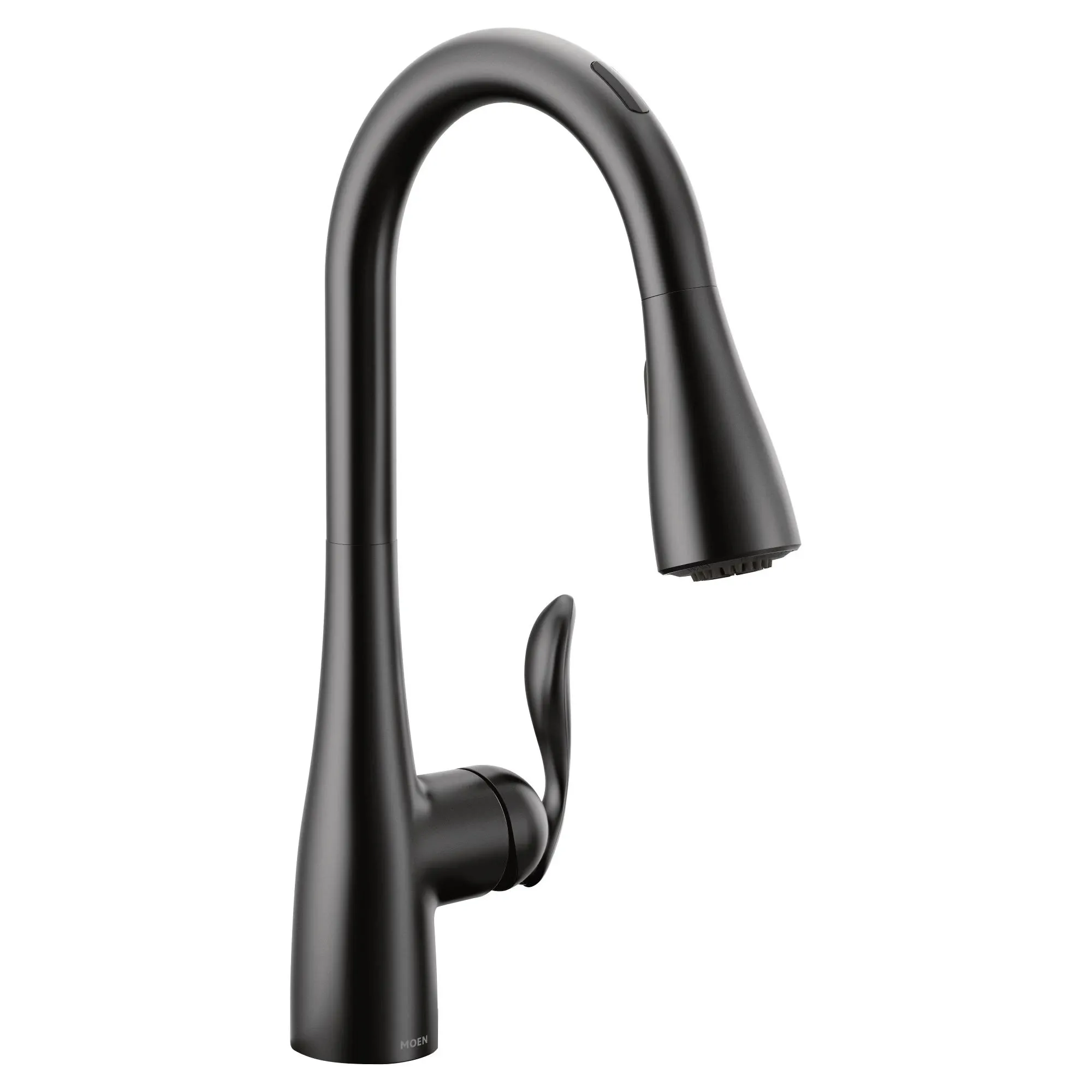 Moen Arbor Spot Resist Stainless Smart Faucet Touchless Hands-Free Kitchen Faucet with Pull Down Sprayer Featuring Voice Control and Power Boost, 7594EVSRS