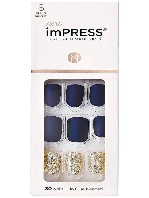 Kiss Frosting Impress Color Press-On Manicure