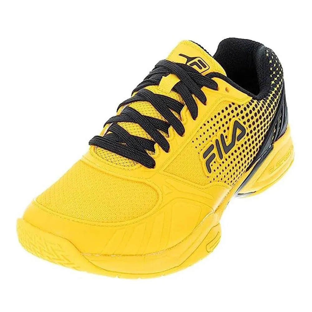 NEW FILA Volley Zone Citrus Pickleball Sneaker Shoes 1PM00597-706 US Men&#039;s 11.5