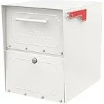 Architectural Mailboxes Oasis Classic Galvanized Steel Post Mount Mailbox