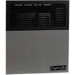 Direct Vent PROPANE Gas Wall Furnace with Thermostat, 11,000 BTU's. Professional Vent Kit Included. Gray/Black