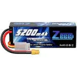 Zeee 11.1V 80C 5200mAh 3S LiPo Battery XT60 for RC Car Truck Boat Helicopter  | eBay