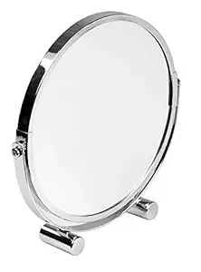 Home Basics Chrome Cosmetic Mirror,