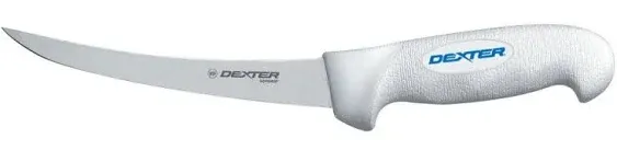 Dexter-Russell 24003 SofGrip Narrow Curved Boning Knife, 6"