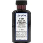 Angelus Suede Leather Dye &amp; Dressing  3 Oz  Black