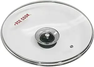 8&#034; Replacement Tempered glass Lid for Fry Pan,Skillet With Heat Resistant Handle