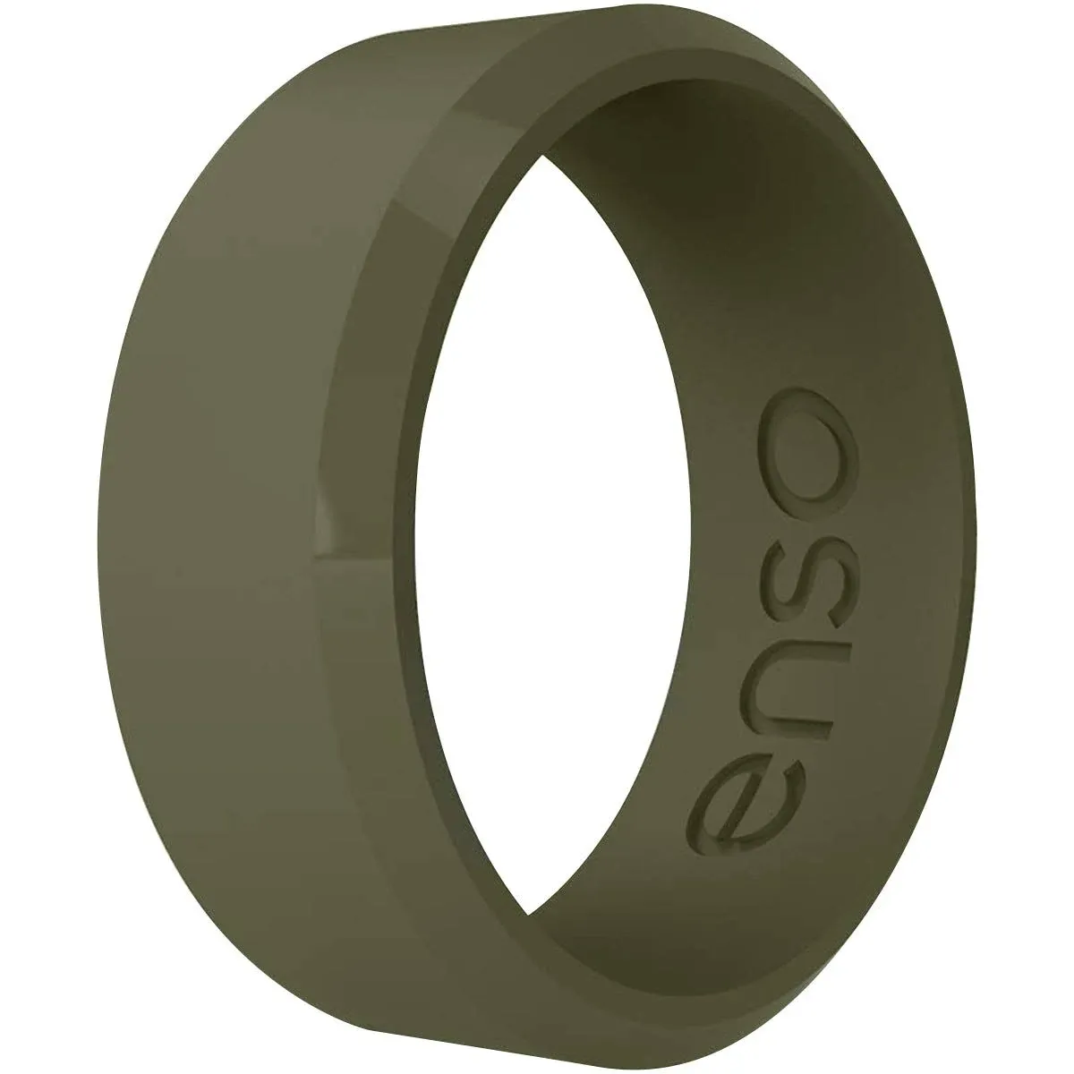 Enso Rings Classic Bevel Series Silicone Ring - Pine