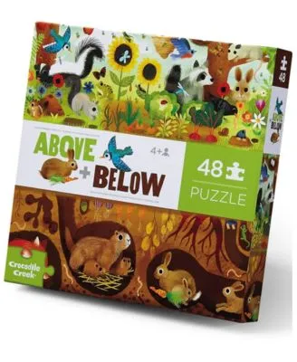 Above &amp; Below - Backyard Discovery Floor Puzzle: 48 Pcs Multi