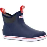 Xtratuf Men's 6 in Ankle Deck Boot | Navy/Red - 10