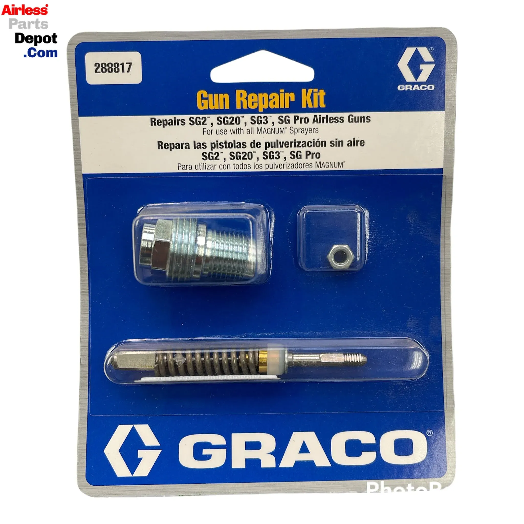 Graco SG2 / SG3 / SG20 / SGPRO Gun Repair Kit 288817